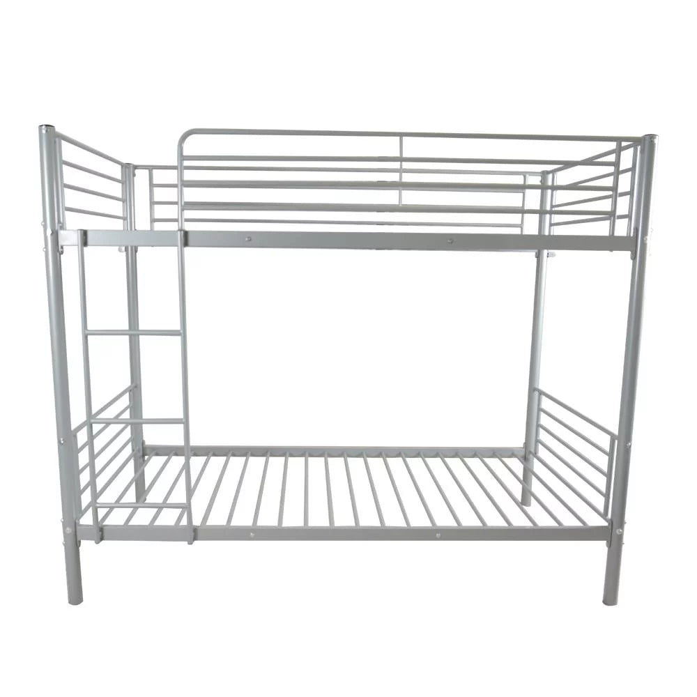 Metal Twin over Bunk Beds Frame with Ladder D96106