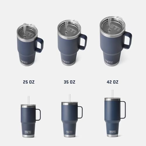 Vacuum Insulated Stainless Steel Tumbler with Handle and Straw Lid R731