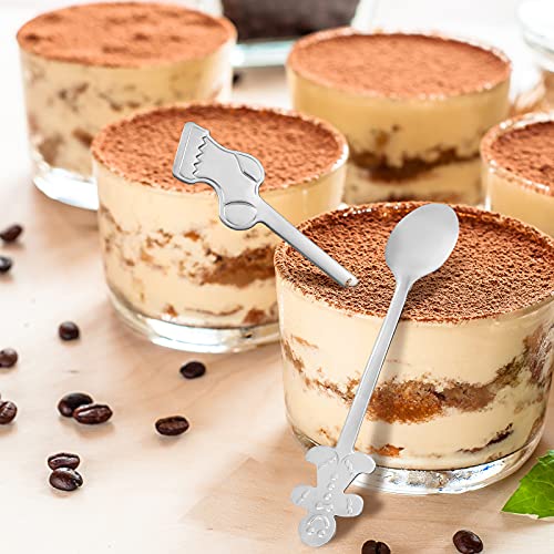 16 Pieces Stainless Steel Stirring Spoon V346