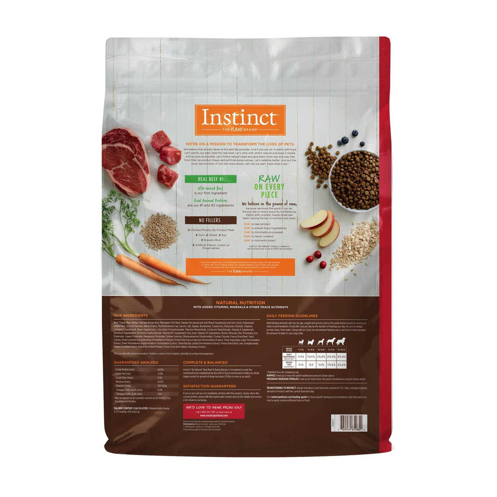 Beef & Barley Recipe Dry Dog Food I1242