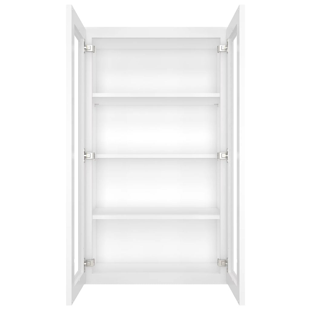 Shaker White Plywood Wall Kitchen Cabinet K183679