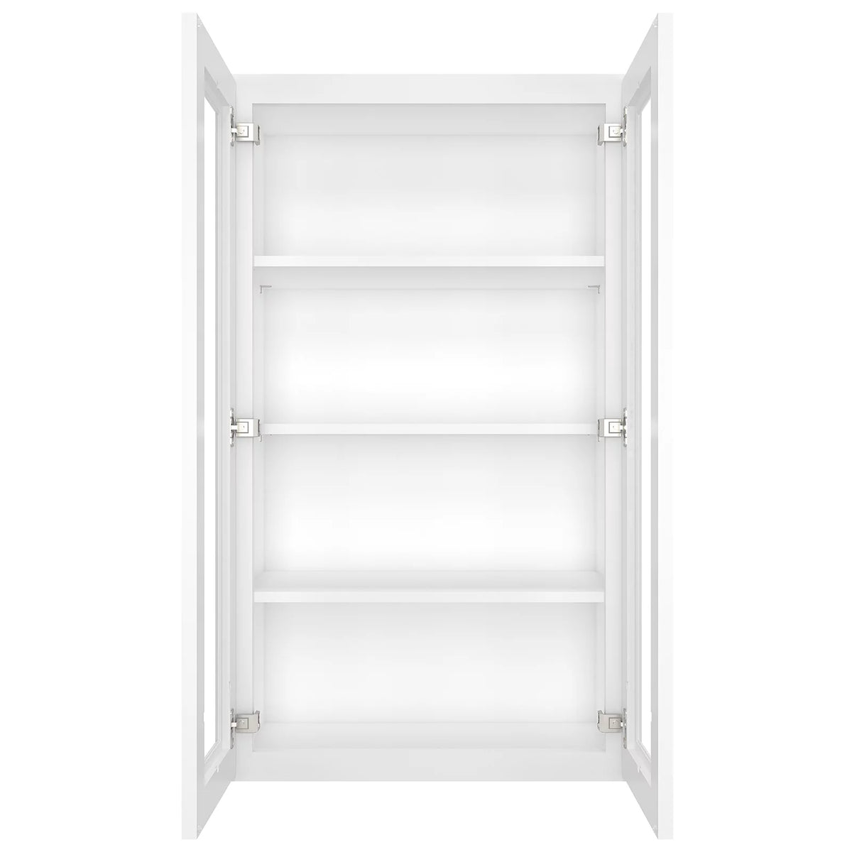 Shaker White Plywood Wall Kitchen Cabinet K183679