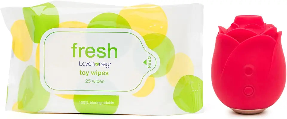 Clitoris Sucker and Body Wipes Bundle C2582