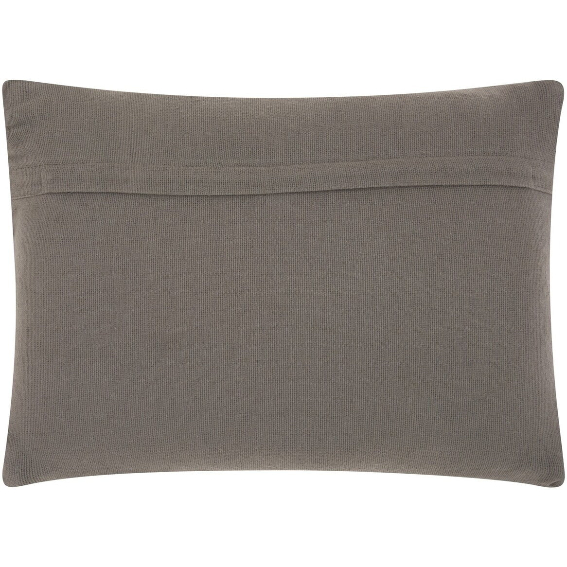 Grey Knotted Detail Lumbar Pillow O72566