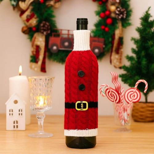 Christmas Wine Bottle Cover N5625