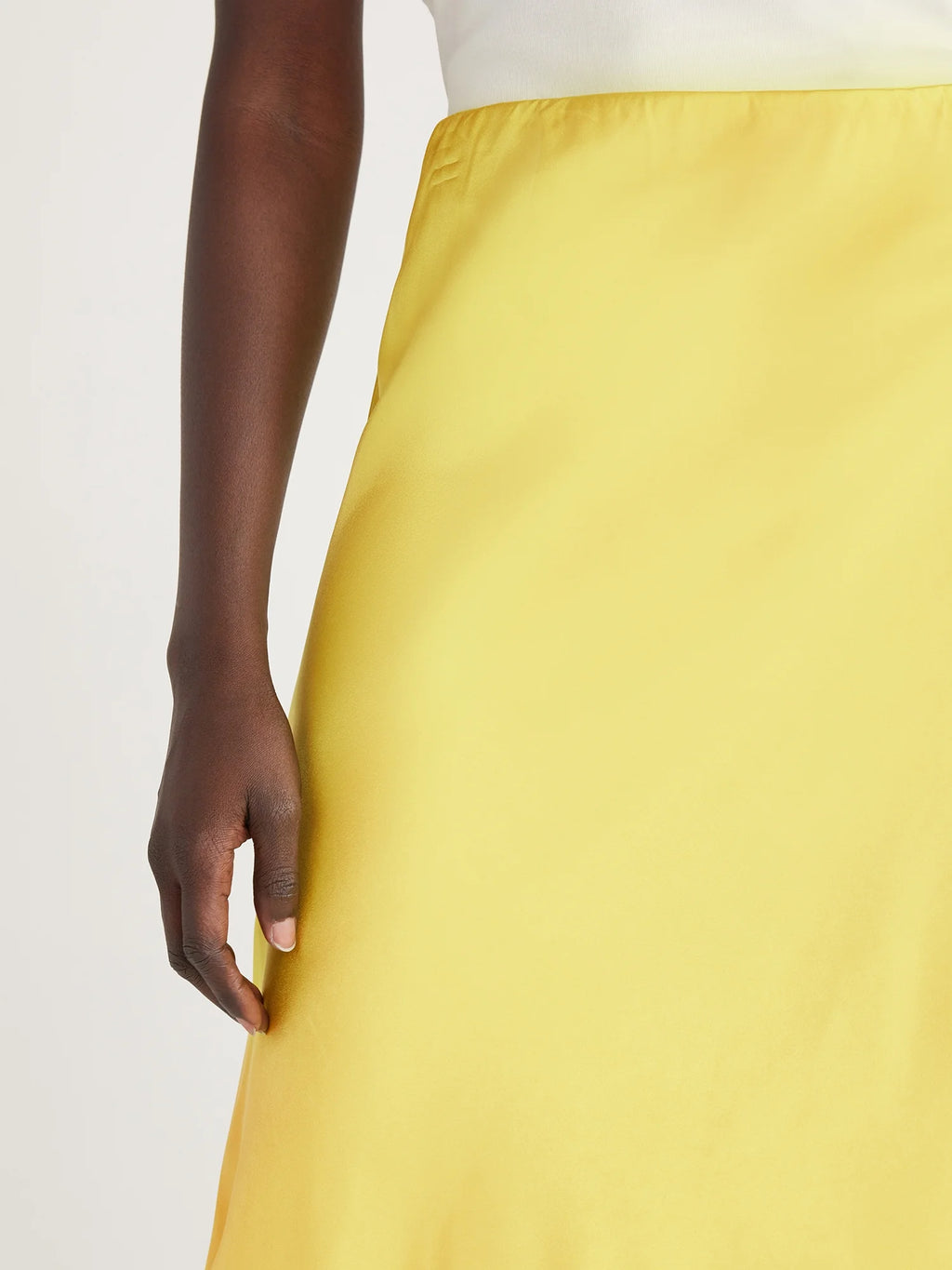 Bias Slip Midi Skirt W2820