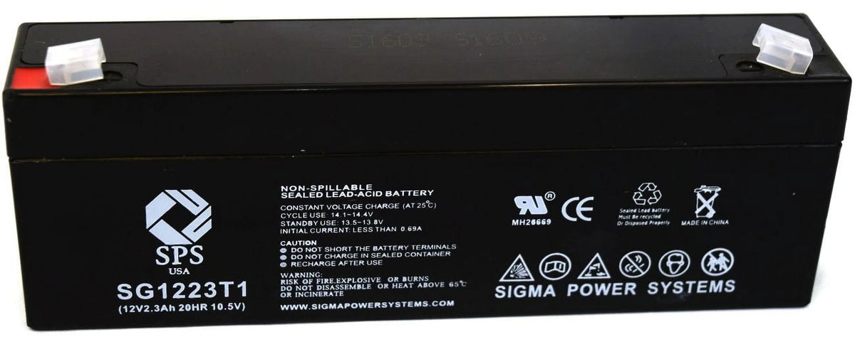12V 2.3 Ah Replacement Battery 3 Pack I862