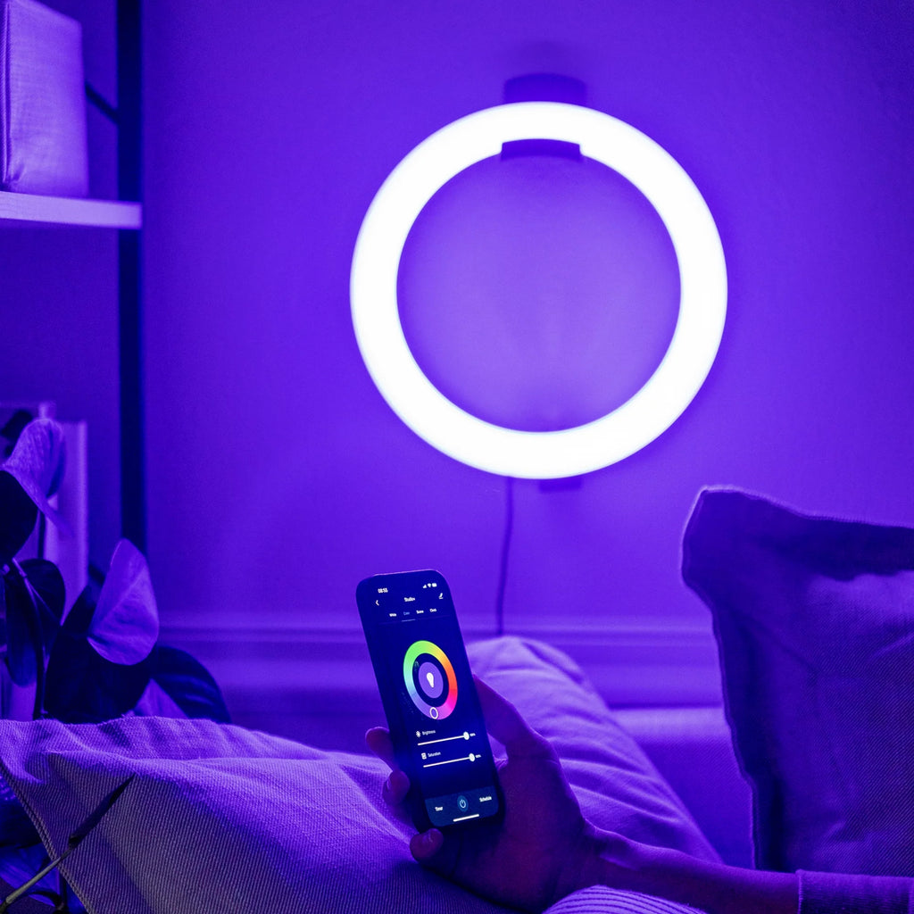 LED Ring Lamp and Vlogging Light Kit with Tripod Stand G482133
