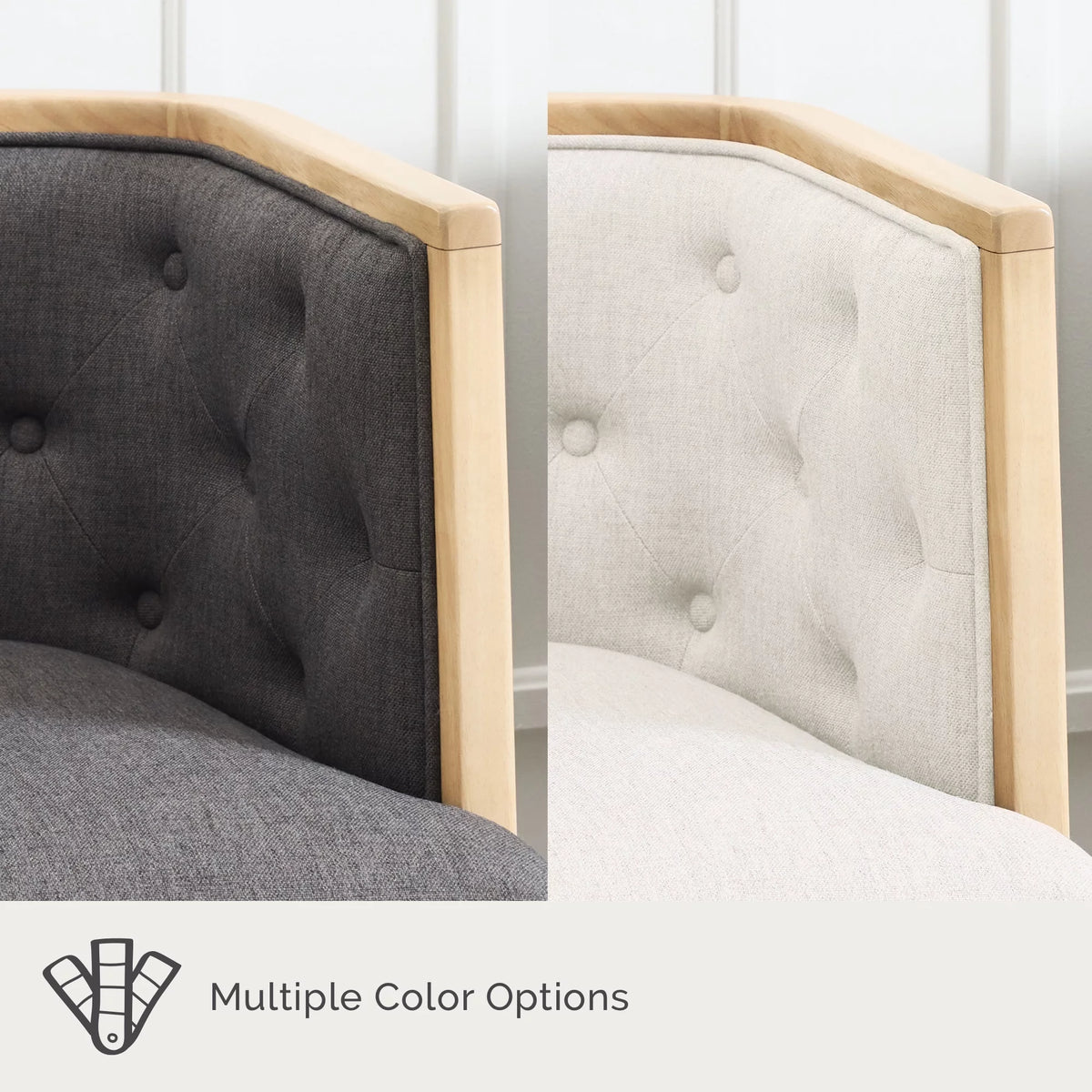 Charcoal Upholstered Accent Chair N213369