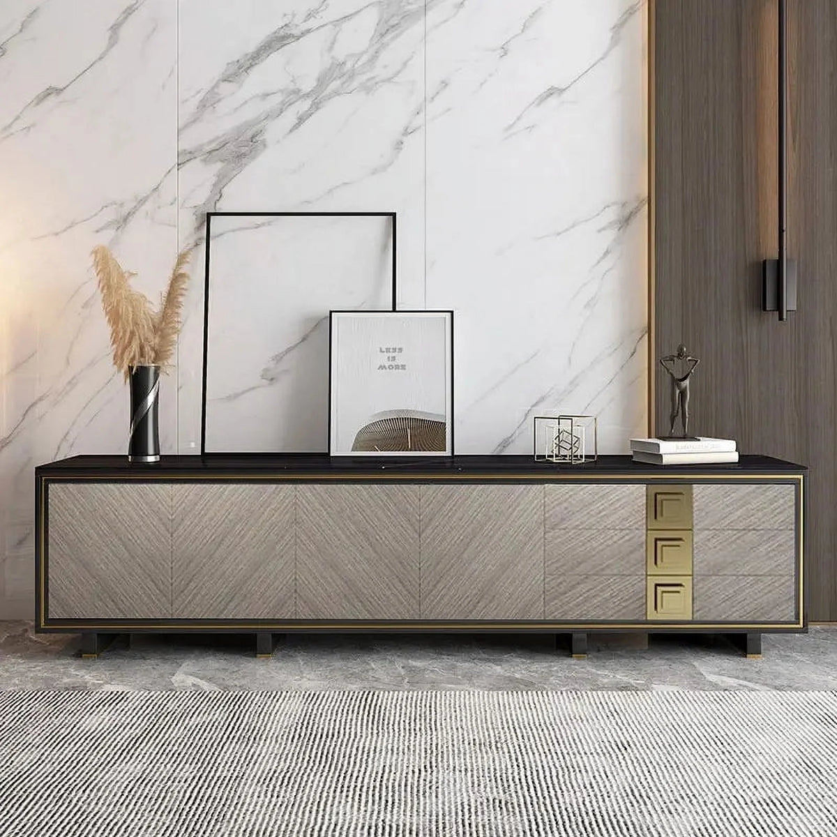 Modern TV Stands Shelves Cabinet Rack Storage D494612