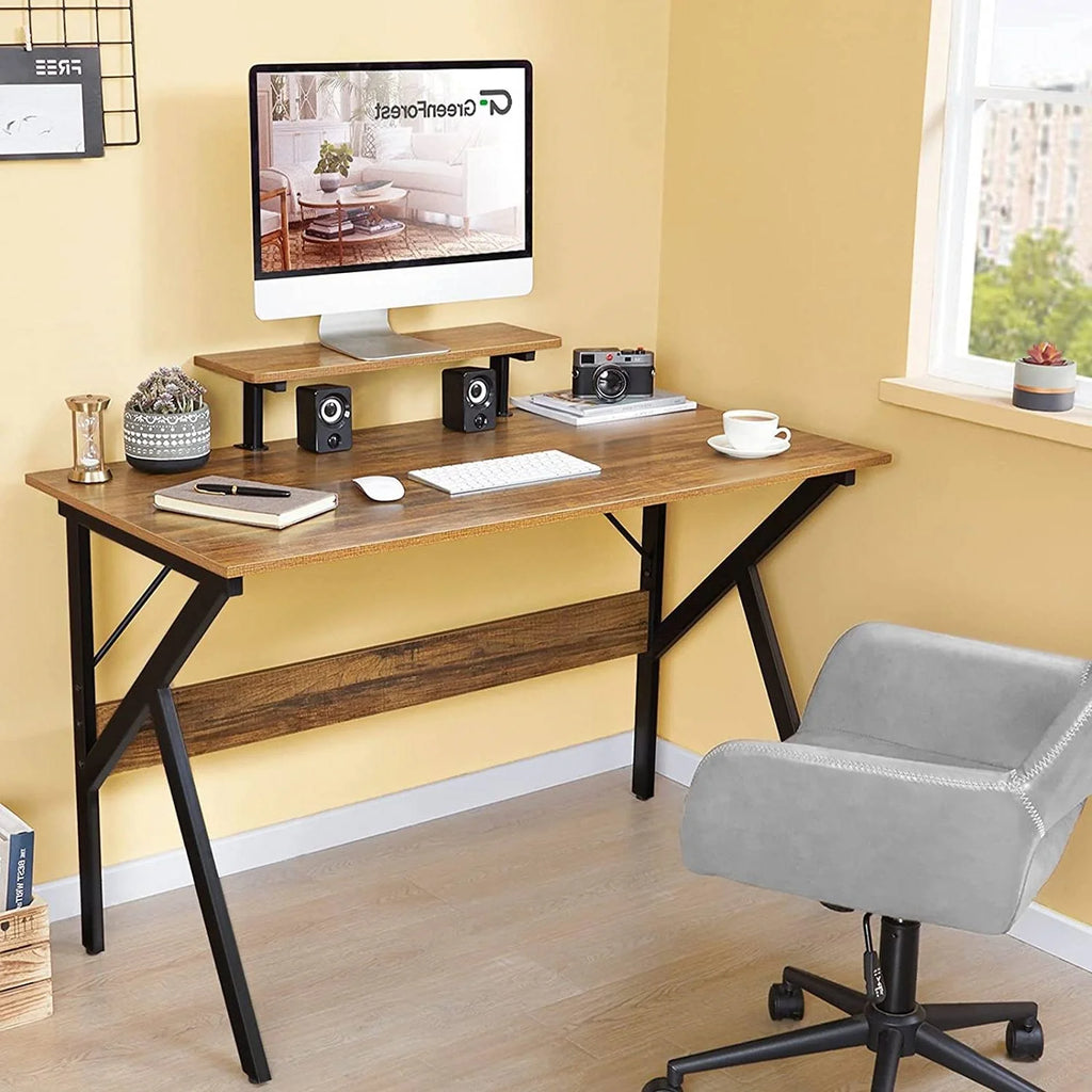 47-inch Home Office Computer Desk with Moveable Top Shelf M880498