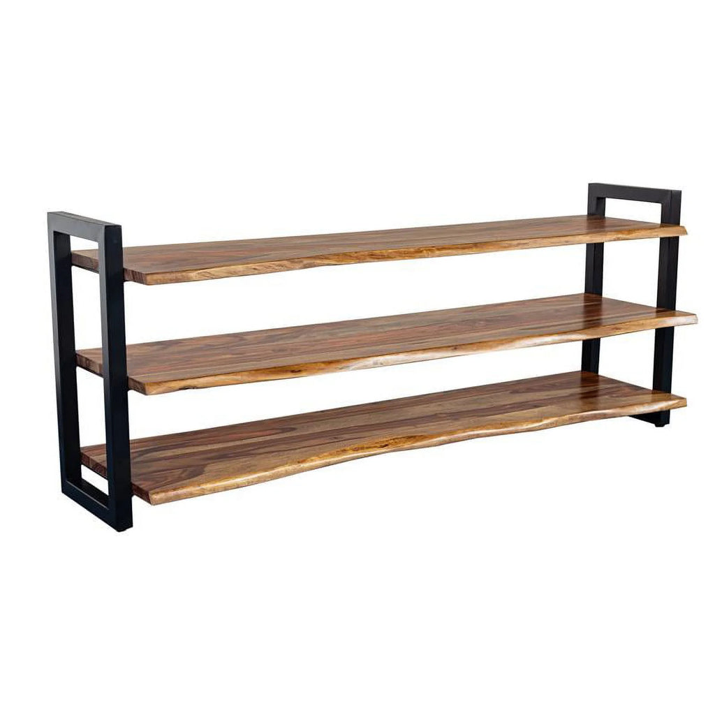Solid Sheesham Wood TV Stand S809062