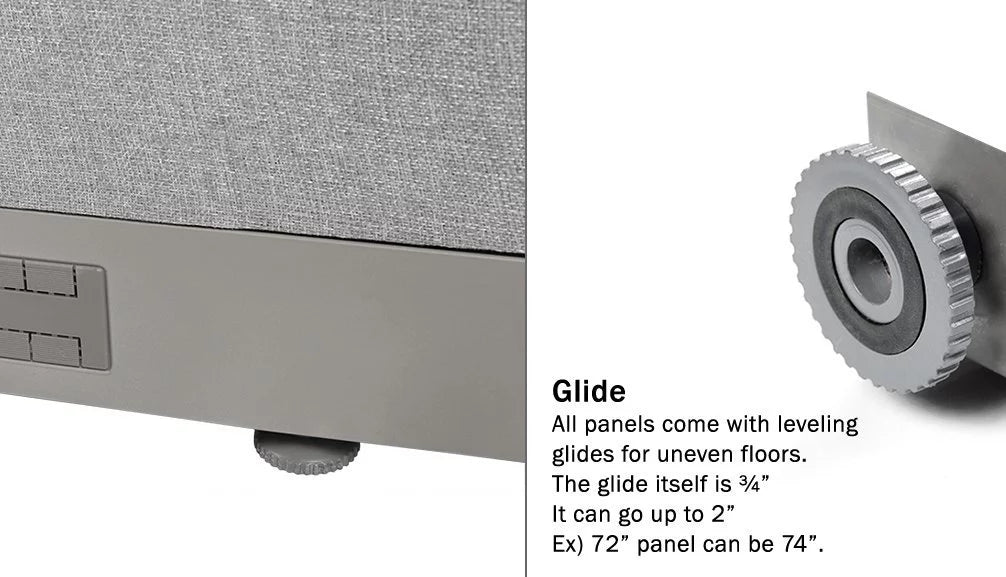 L-Shaped Office Partition I85186