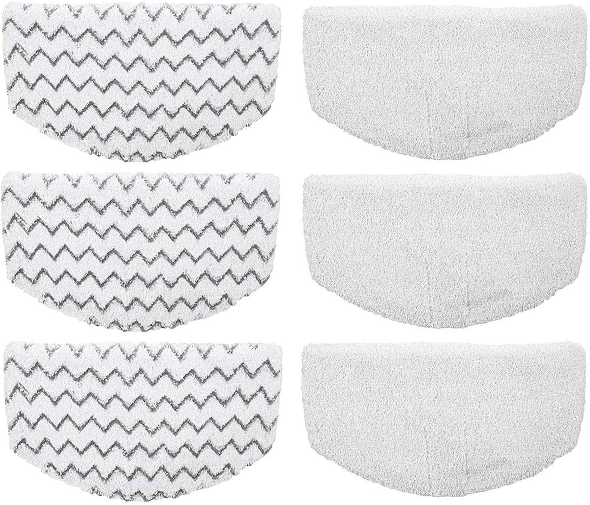 Washable Steam Mop Pads Replacement 3 set (6 pads) N85121