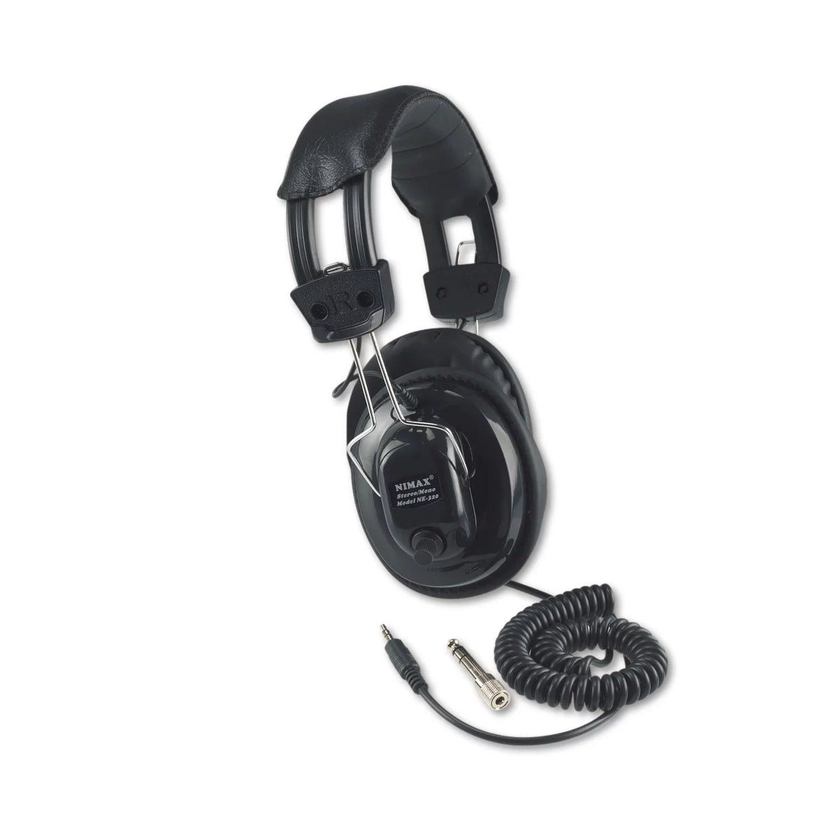 Portable Stereo Headphones with Volume Control F990