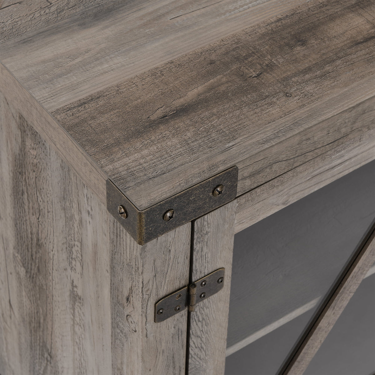 Glass Door TV Stand S596