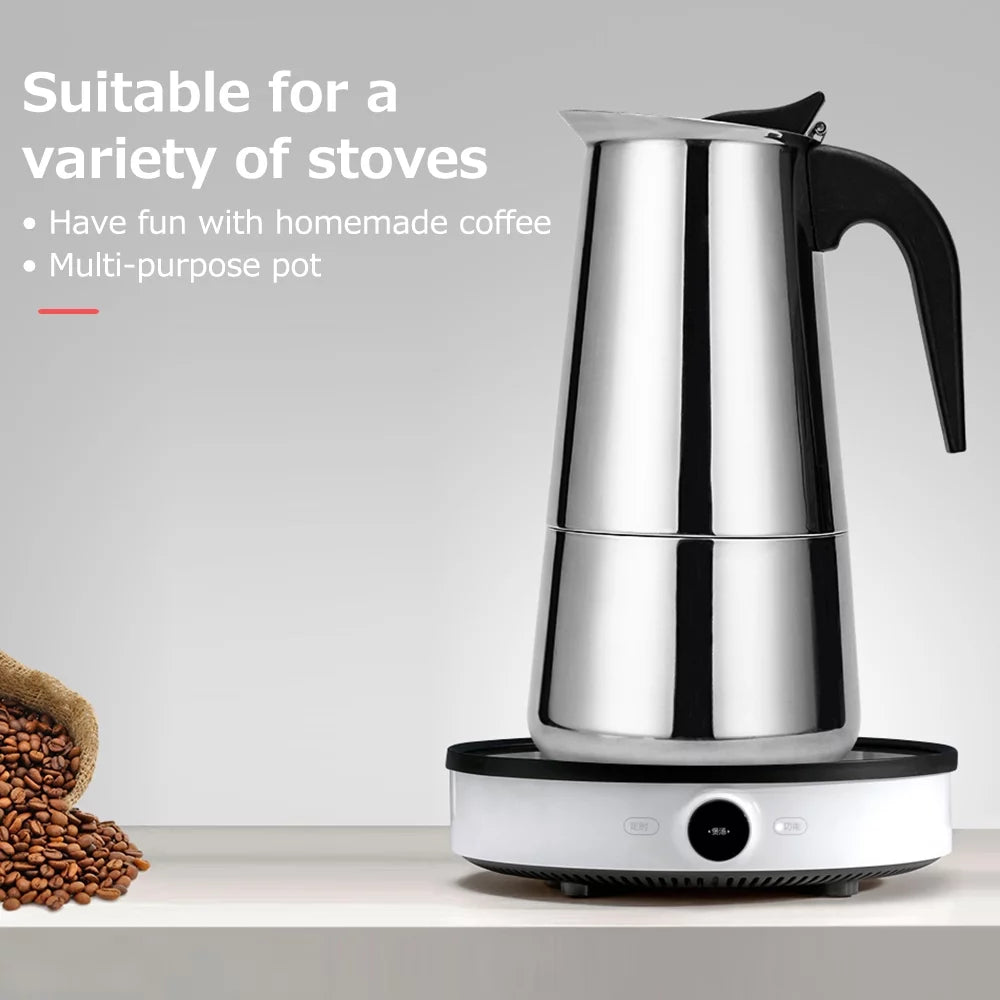 Stainless Steel Electric Coffee Maker J160304