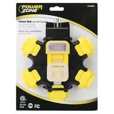 USB Charging Power Hub, 3.4 Amp, 5-Outlet C78218