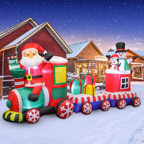 8 FT Inflatable Santa Claus with Candy and Gift Bag U668
