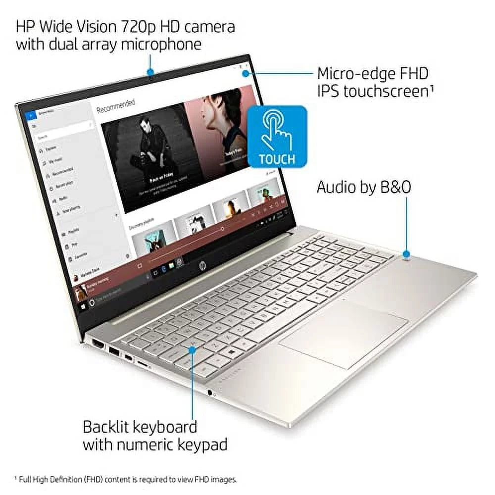 15.6" IPS FHD Touchscreen Intel i7 16GB RAM 512GB SSD Laptop T78670