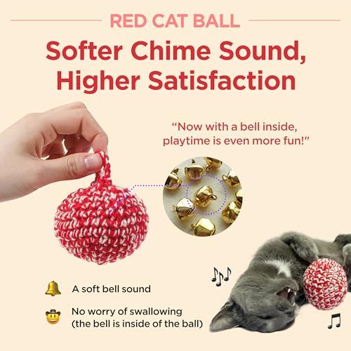 Red Catnip Silvervine Cat Toy V2235