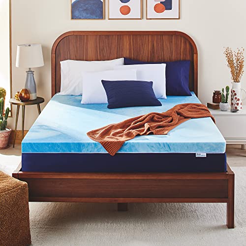 3 Inch Cooling Gel Memory Foam Mattress Topper King Size E645