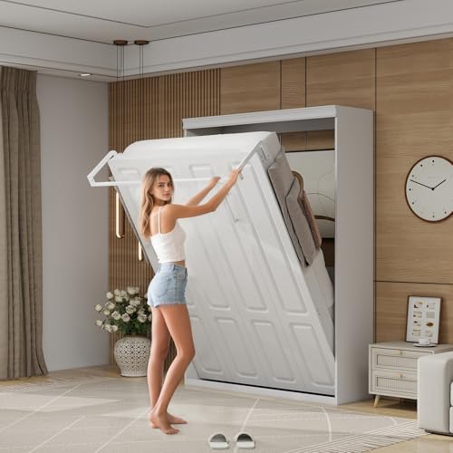 Full Space Saving Murphy Bed White J42682