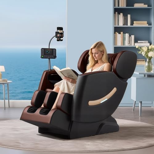 Zero Gravity Full Body Massage Chair with Heat and Footrest T96529
