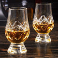 Cut Crystal Whiskey Glasses F816