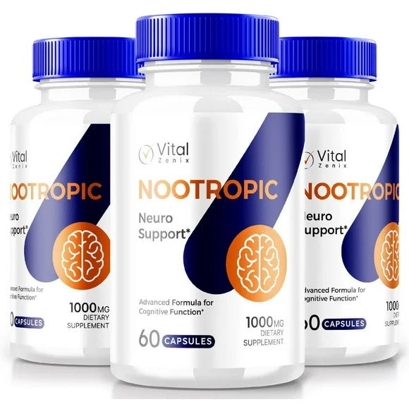 180 Capsules Nootropic Brain Supplement B7375