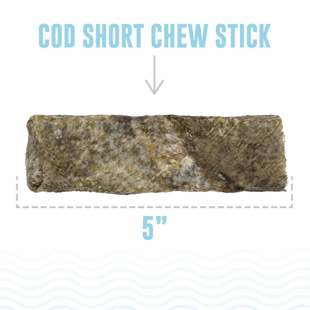 Hand Wrapped Cod Skin Dog Treats W47365