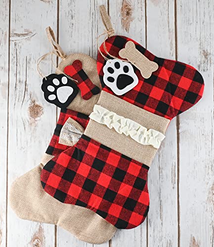 Plaid Pet Stocking Pack of 2 U400