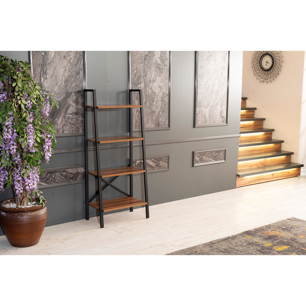 5 Tier Metal Ladder Bookshelf A75466