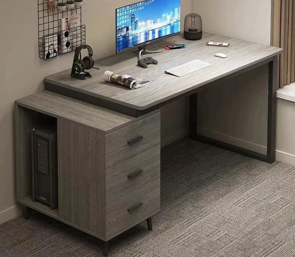 Computer Desk with Drawers D538