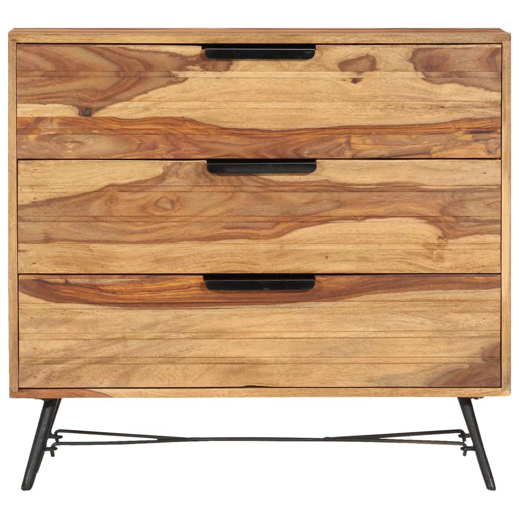 Solid Sheesham Wood Sideboard A139