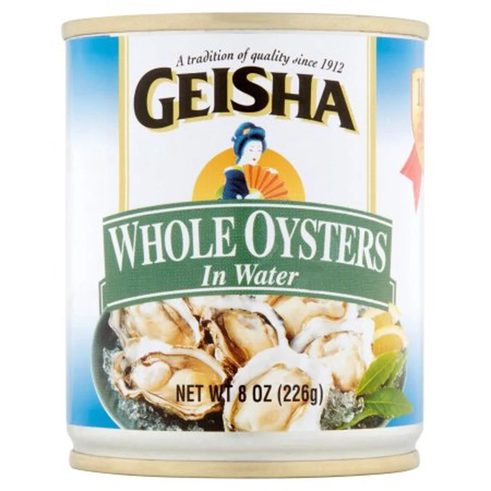 Whole Oysters in Water Pack of 24 G205895