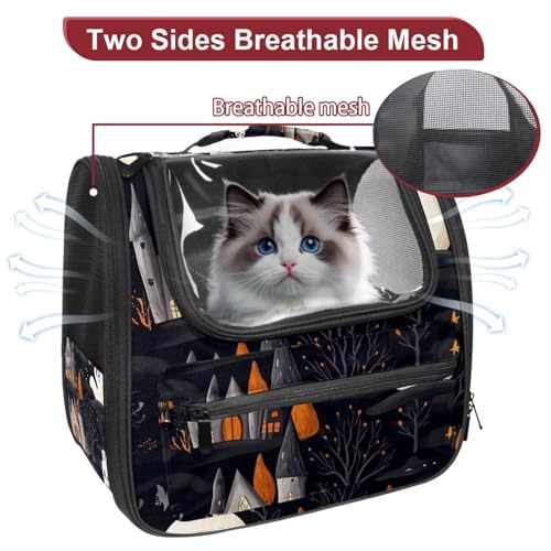 Soft Sided Pet Carrier for Small Medium Cats Dogs Y257