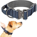 Heavy-Duty Adjustable Tactical Dog Collar with Handle P2481