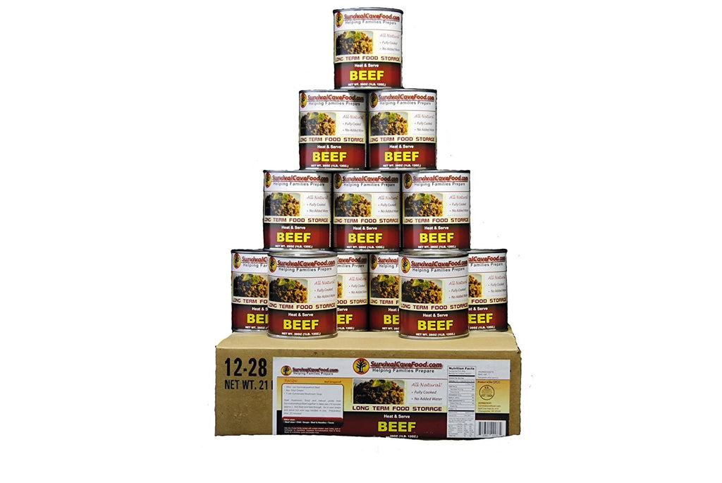 Canned Beef 28 oz 12 cans C99673