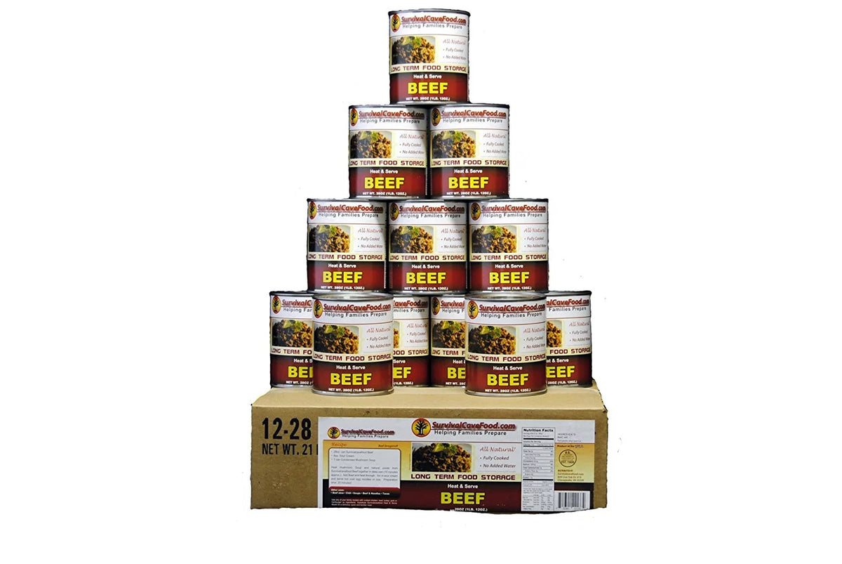 Canned Beef 28 oz 12 cans C99673