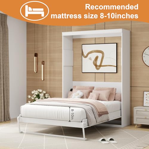 Full Space Saving Murphy Bed White J42682
