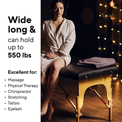 Memory Foam Portable Foldable Massage Table W8713