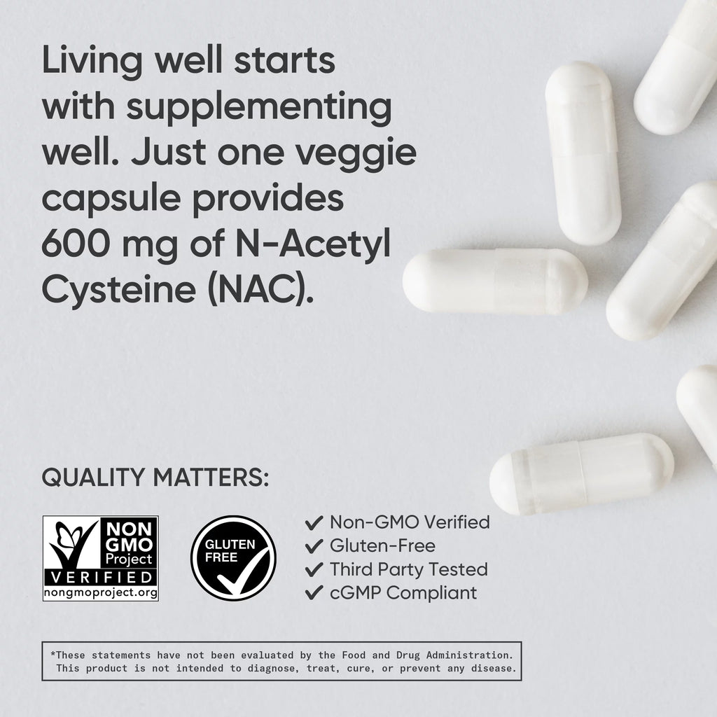 Vegan NAC 600mg 90 Count C256
