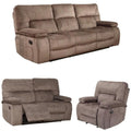 3-Piece Glider Recliner Loveseat and Sofa Set K18756