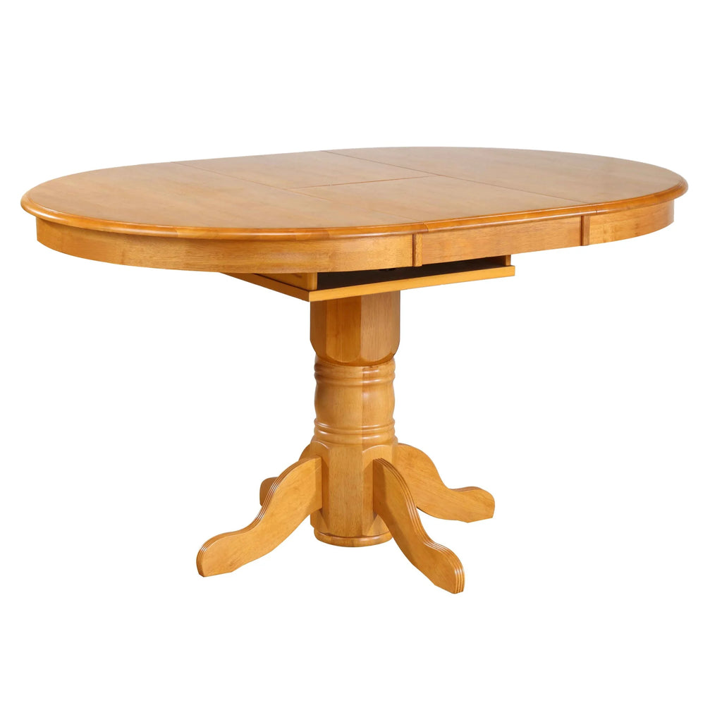Oak Extendable Wood Pub Table H735