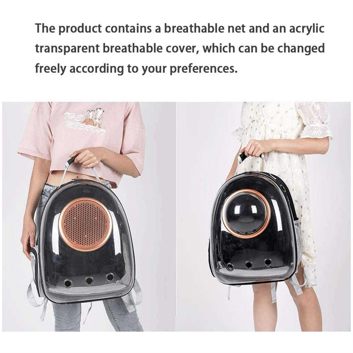 Pet Space Capsule Backpack Cat Dog Carrier Y937