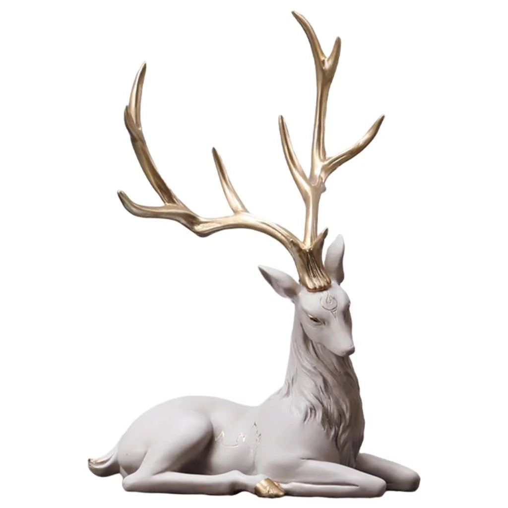 Reindeer Ornaments Figurine Statue L817511