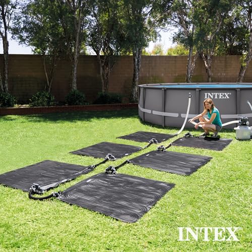 47 Inch Solar Pool Water Heater Mat with Hose Attachment N84697