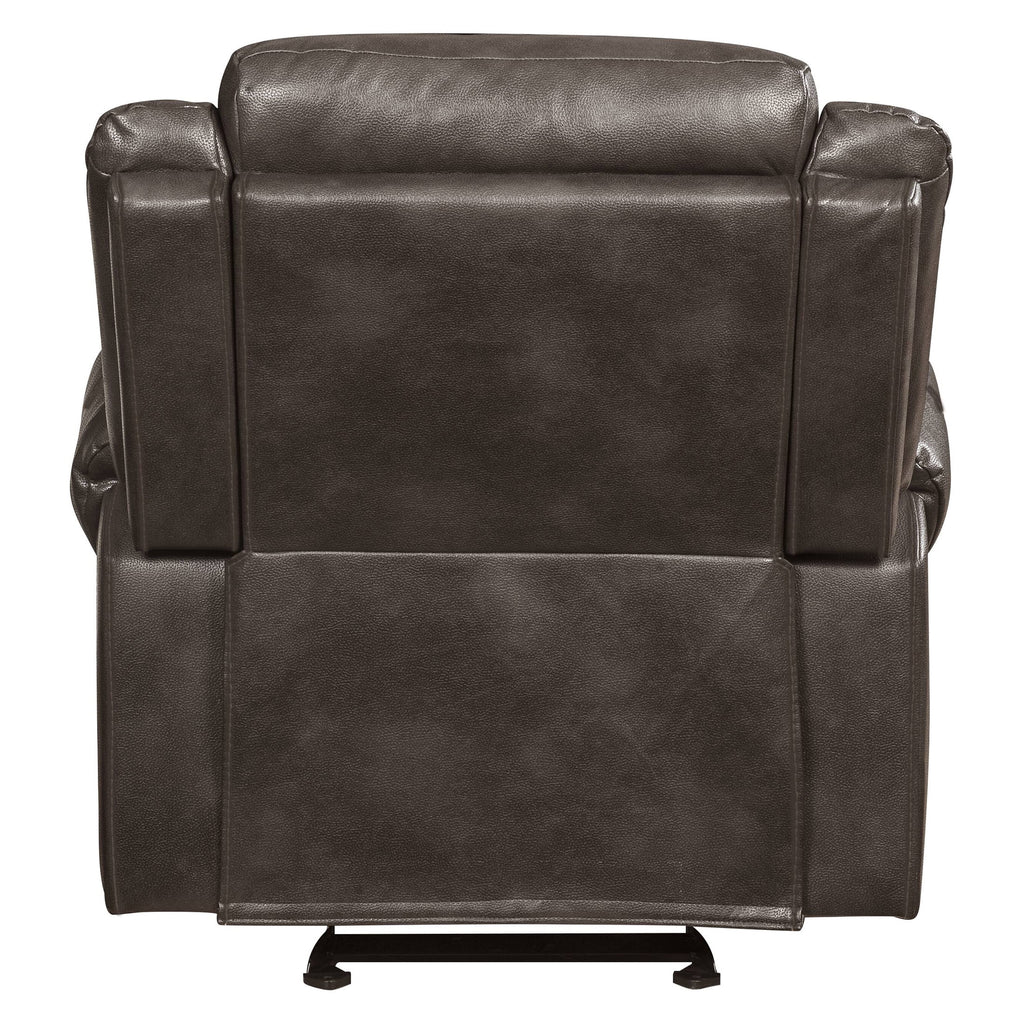 Brown Leather Recliner V2578