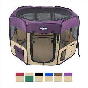 2-Door Soft Pet Playpen Y470175